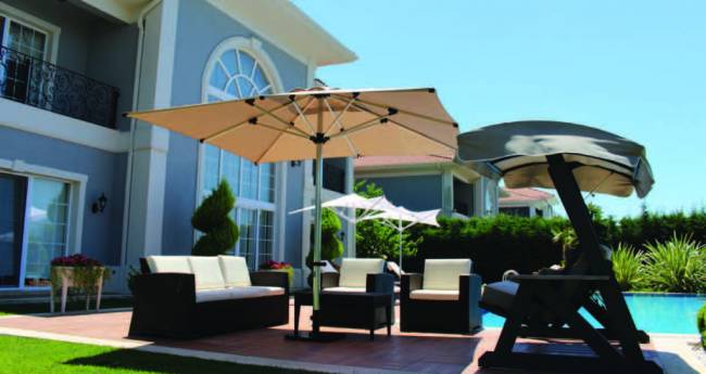 Зонт профессиональный 3х3 м Lux Telescopic Manuel бежевый 3000х3000 мм Зонт профессиональный 3х3 м Lux Telescopic Manuel бежевый 3000х3000 мм