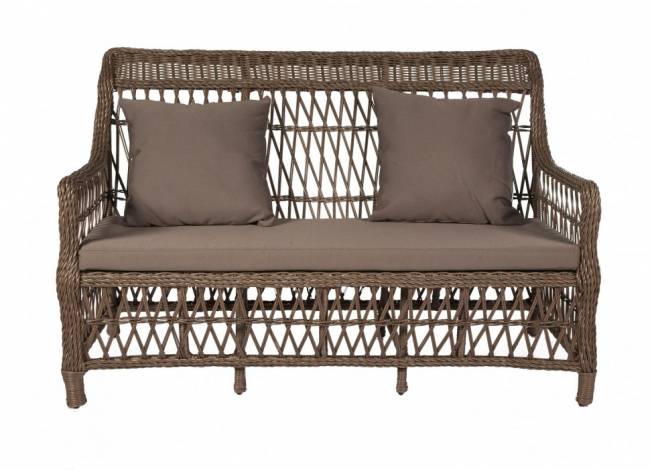 Софа 2-х местная Legend, коричневый