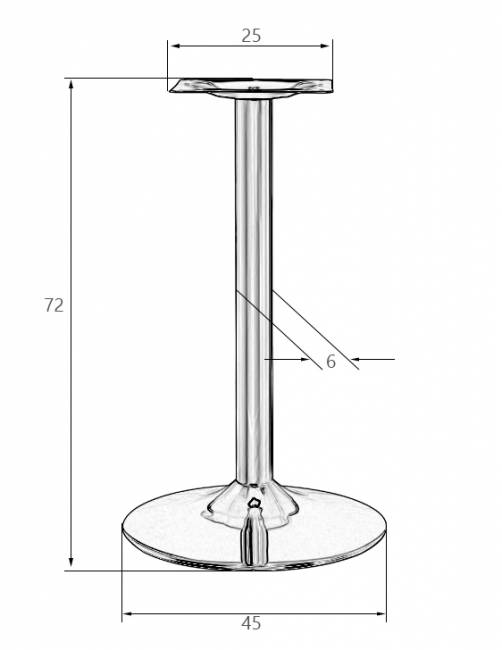 Подстолье обеденное DOBRIN ALAN