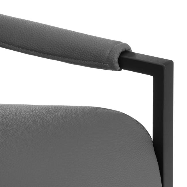 Диван Чарли Люкс/Charli Lux экокожа, шарп графит Sharp Графит экокожа