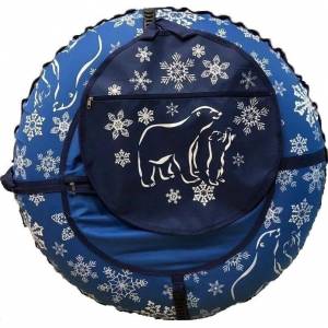 Санки надувные "Ватрушка" Серия Стандарт Принт ВССП/3М МС 105 см