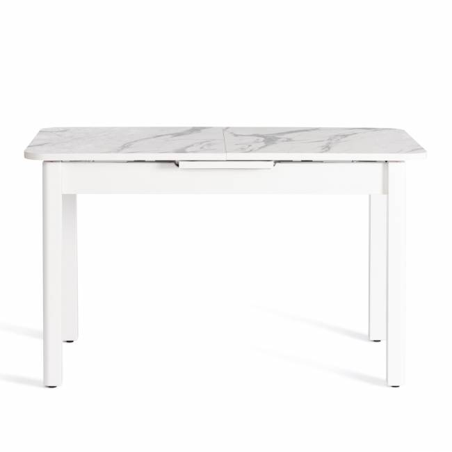 Стол обеденный раздвижной Алигери/Aligery ЛДСП/HPL/опора-массив березы, 130-160х75х75см, мрамор светлый/белый Мрамор светлый/белый ЛДСП/HPL/опора-массив березы Стол обеденный раздвижной Алигери/Aligery ЛДСП/HPL/опора-массив березы, 130-160х75х75см, мрамор светлый/белый Мрамор светлый/белый ЛДСП/HPL/опора-массив березы