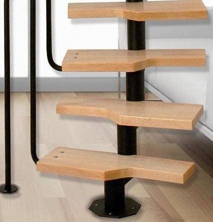 Модульная лестница Mini Г-образная