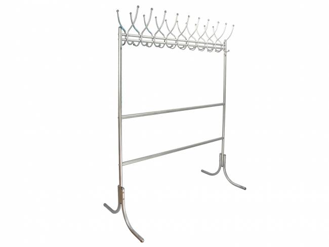 Вешалка напольная М 12 металлик