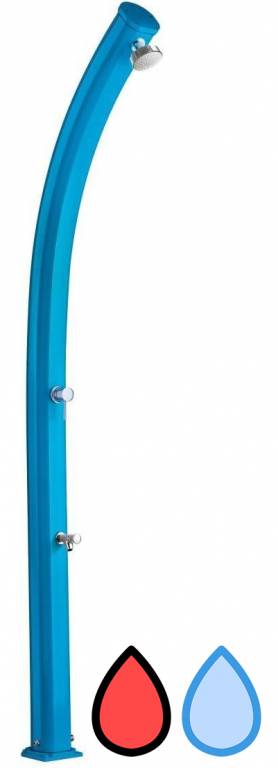 Душ уличный Jolly A 525 голубой 165х150х2260 мм