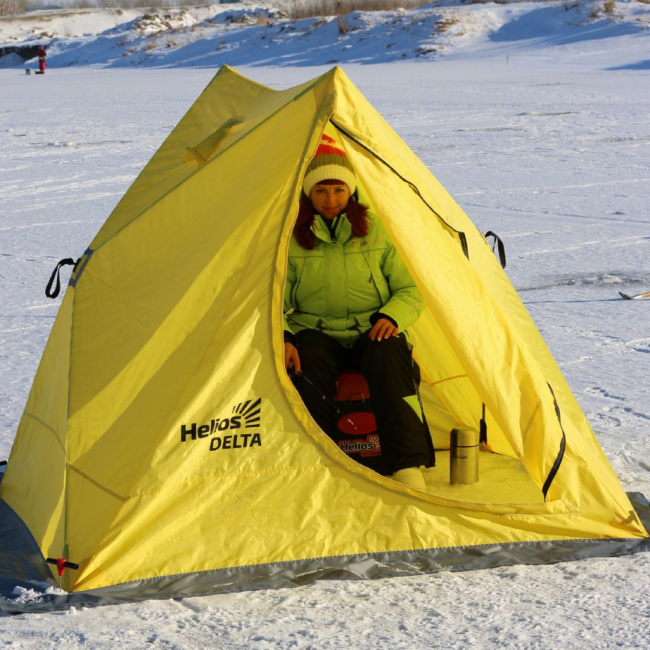 Зимняя палатка Helios Delta двускатная Зимняя палатка Helios Delta двускатная