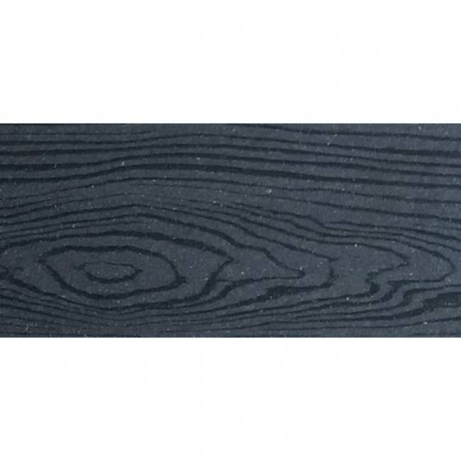 Стартовый профиль ДПК с алюминиевой направляющей, 40*24*3000 мм, антрацит Стартовый профиль ДПК с алюминиевой направляющей, 40*24*3000 мм, антрацит