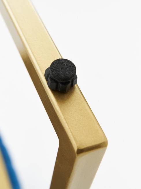 Стул Amely Denim / Gold 2