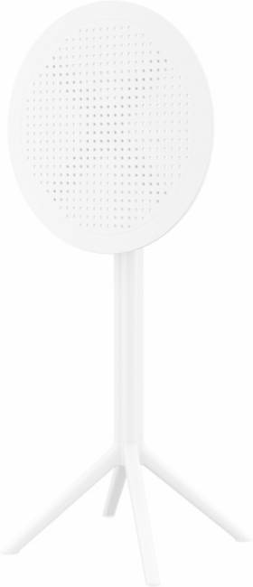 Стол пластиковый барный складной Sky Folding Bar Table 60 белый Ø600х1080 мм Стол пластиковый барный складной Sky Folding Bar Table 60 белый Ø600х1080 мм