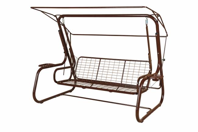 Садовые качели ТОРНАДО PREMIUM шоколад