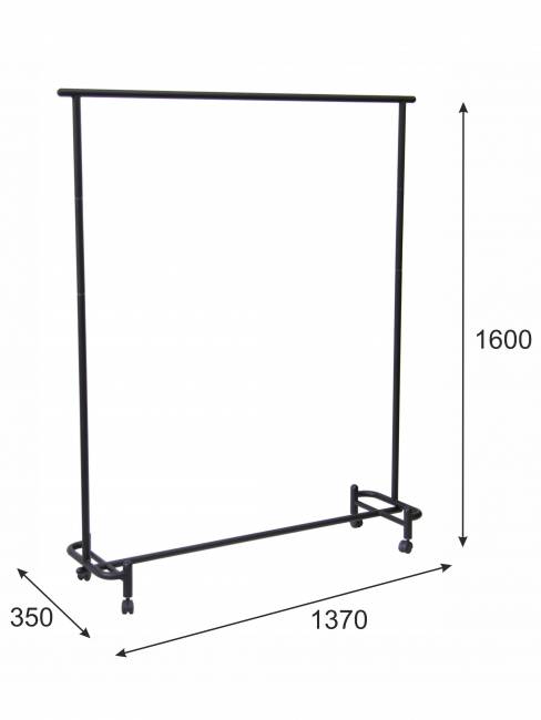 Вешалка напольная Пико 26 черный Вешалка напольная Пико 26 черный