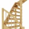 Деревянная лестница ЛС-04м под покраску