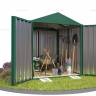 Хозблок SKOGGY секционный с двускатной крышей 2 х 2 м, зелёный мох