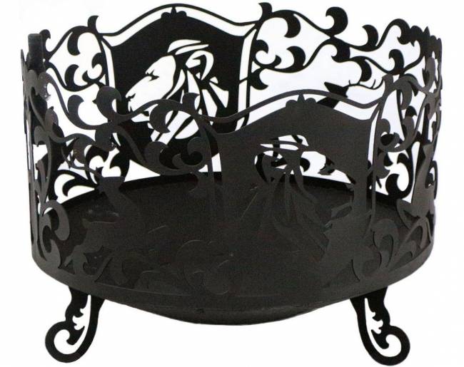 Костровая чаша "Лев", ST3, 3мм Костровая чаша "Лев", ST3, 3мм