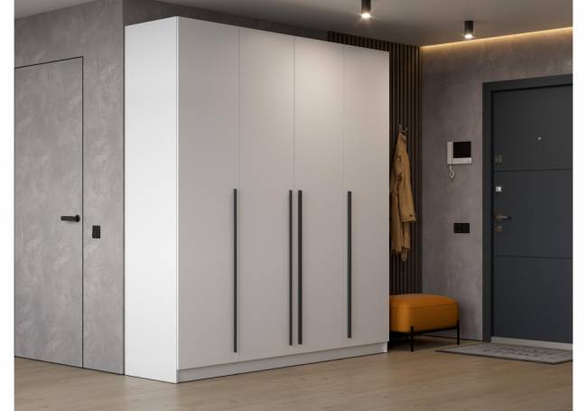 Шкаф Бирма ШК-2000 белое дерево / белое дерево