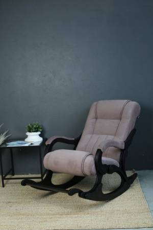 Кресло-качалка Родос, ткань кофе с молоком Кресло-качалка Родос, ткань кофе с молоком