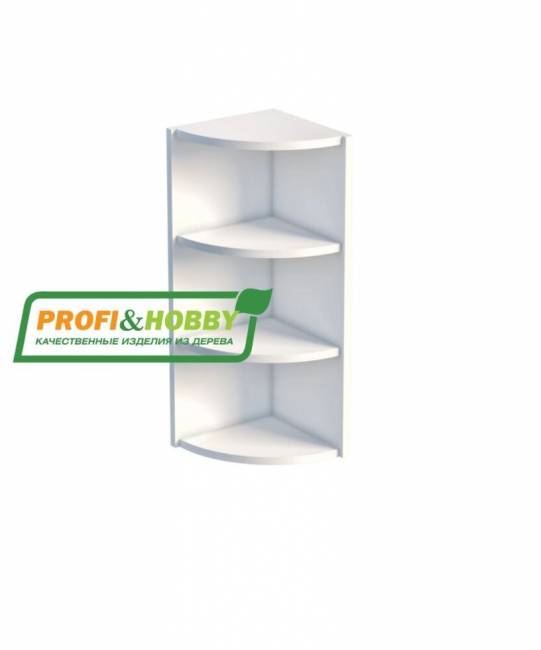 Шкаф-стеллаж заверш 280 х 280 х 720 открытый, сосна, без покраски