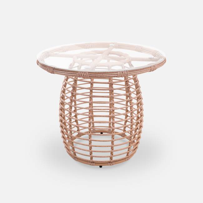 Стол Lotus D930 СТ обеденный (с упаковкой) Ирбис, RAL 1019, CT.Белый сатин Стол Lotus D930 СТ обеденный (с упаковкой) Ирбис, RAL 1019, CT.Белый сатин