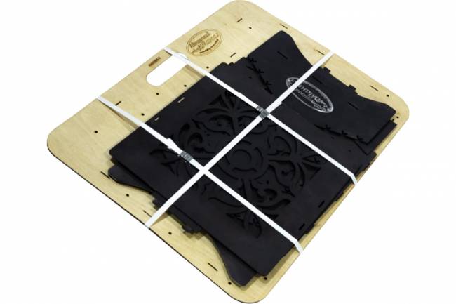 Мангал разборный, вертикальный, ST3, 2мм