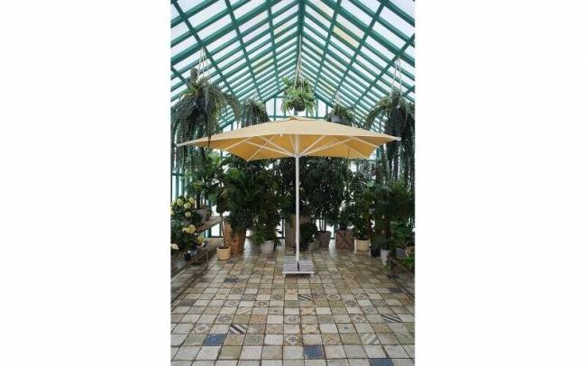 Зонт "MISTRAL 300", квадратный, бежевый