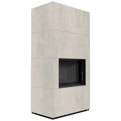 Каминокомплект Kratki PRO FLOKI NATURALI PIETRA DI SAVOIA PERLA BOCCIARDATA