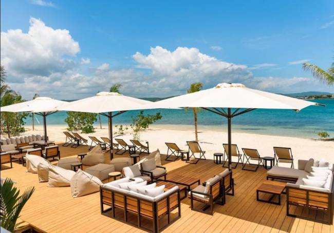 Зонт профессиональный телескопический 3.5х3.5 м Leonardo Telescopic антрацит, слоновая кость 3500х3500 мм