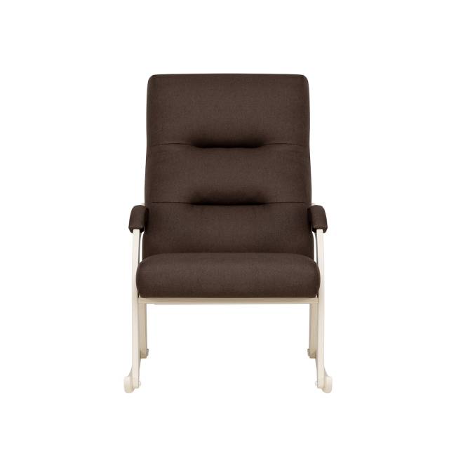 Кресло-качалка Leset Дэми Слоновая кость Malmo 28 (коричневый)