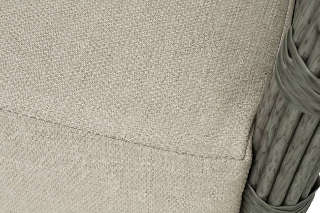 "Валенсия" кресло из искусственного ротанга, цвет серый