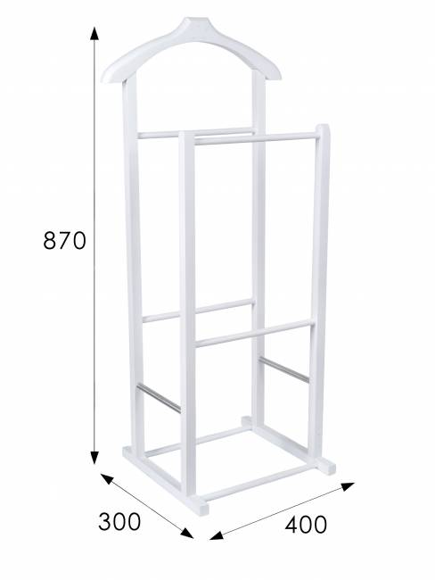 Вешалка костюмная детская В 28Н белый