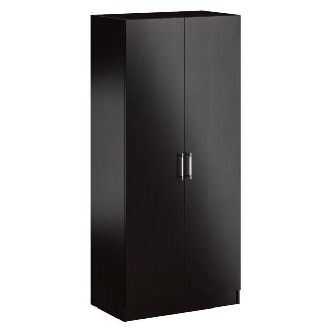 Кровать двуспальная 1600 со шкафом для одежды 2-х створчатым Стандарт цвет венге