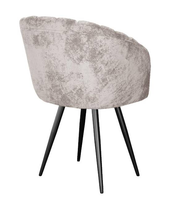 Стул DikLine 442 поворотный, M02 бежевый, ножки черные Стул DikLine 442 поворотный, M02 бежевый, ножки черные