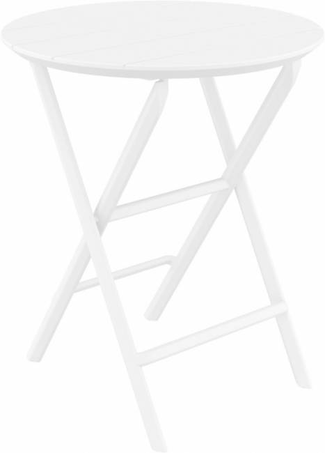 Стол пластиковый складной Helen Folding Table 60 белый 600х740 мм Стол пластиковый складной Helen Folding Table 60 белый 600х740 мм