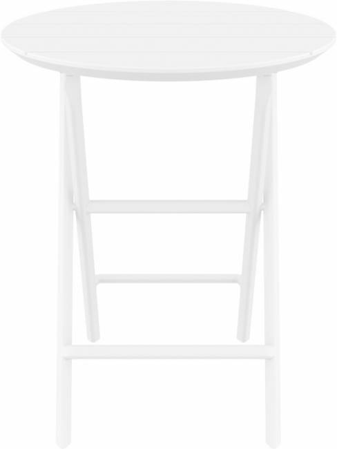 Стол пластиковый складной Helen Folding Table 60 белый 600х740 мм Стол пластиковый складной Helen Folding Table 60 белый 600х740 мм
