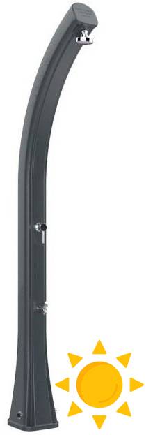 Душ солнечный Happy XL H 420 антрацит 225х255х2200 мм