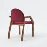 Стул-кресло Джуно 2.0 орех/красный