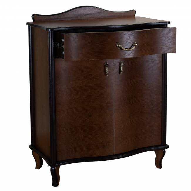 Комод Джульетта с распашными дверцами, орех Л