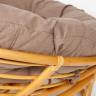 Кресло Папасан/Papasan (23/01 W) /с подушкой/ 115х101х104см, медовый, экошерсть коричневый, 1811-5 Honey (мед) Кресло Папасан/Papasan (23/01 W) /с подушкой/ 115х101х104см, медовый, экошерсть коричневый, 1811-5 Honey (мед)