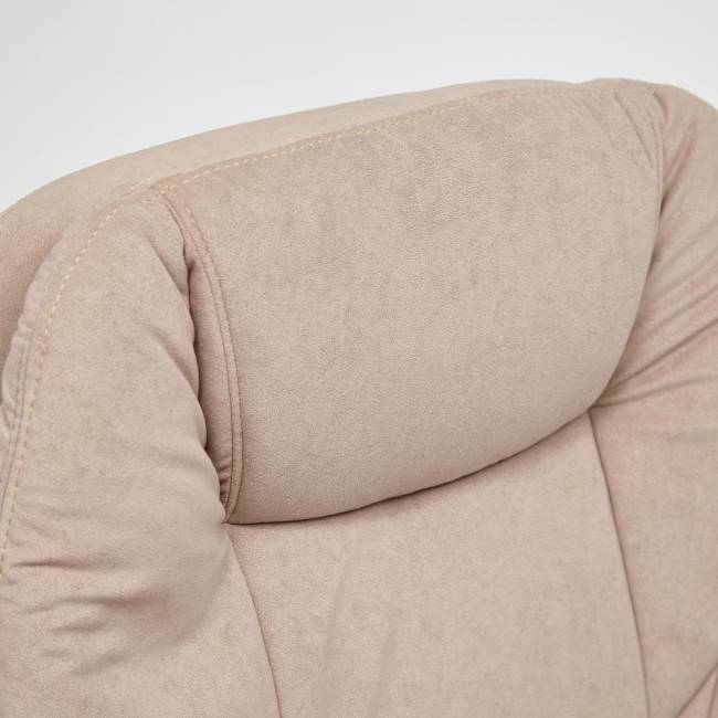 Кресло Софти Люкс/Softy Lux флок , бежевый, 7 бежевый флок