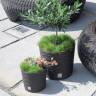 Кашпо для цветов RATO ROUND  венге 2 предмета 35 и 37.65л